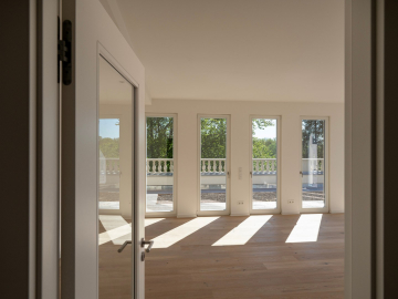 Traumhafte Terrasse und eigene Grünfläche - ERSTBEZUG - 2 Zimmer mit eleganten Ausstattungsdetails, 09117 Chemnitz, Etagenwohnung