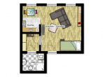 Grundriss - Kleine Singlewohnung im Leipziger Osten sucht neue Mieter!