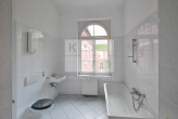 Badezimmer - 2-Zimmer-Maisonette-Wohnung mit Balkon im König-Georg-Wohnpark Wurzen